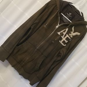 American Eagle Mens xl zip up hoodie